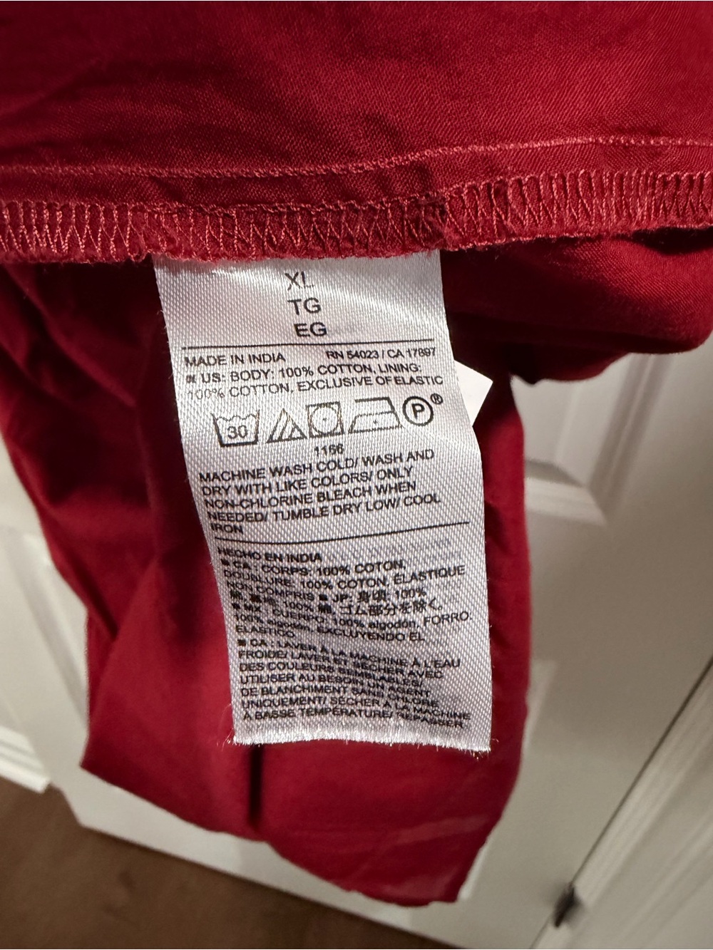 Red Midi Dress - Picture 5 of 5